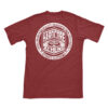"Owl Logo" Burgundy T-Shirt - Image 2
