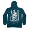 "ATH Balaclava" Petrol Hoodie - Image 2