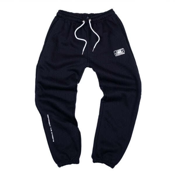 "Ath Hardcore" Black Pants