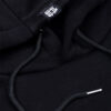“Athcore” Black Embroidered Hoodie - Image 2