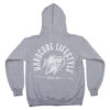 "Hardcore Lifestyle" Grey Full Zip Hoodie - Image 2