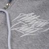 "Hardcore Lifestyle" Grey Full Zip Hoodie - Image 3