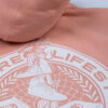 "Hardcore Lifestyle" Peach Hoodie - Image 5
