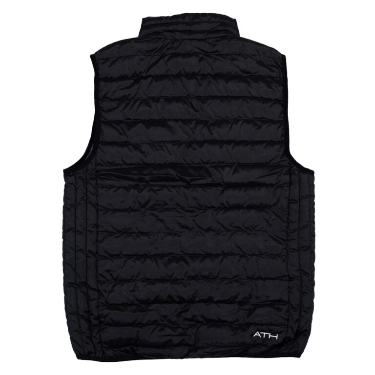 Men's Thick Puffer Sleeveless Jacket - Winter Quilted Vest - Casual Bodywarmer