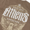 “Hardcore owl” Savana Brown T-Shirt - Image 2