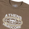 “Hardcore owl” Savana Brown T-Shirt - Image 3