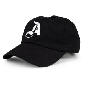 «A» Flexible Black Hat