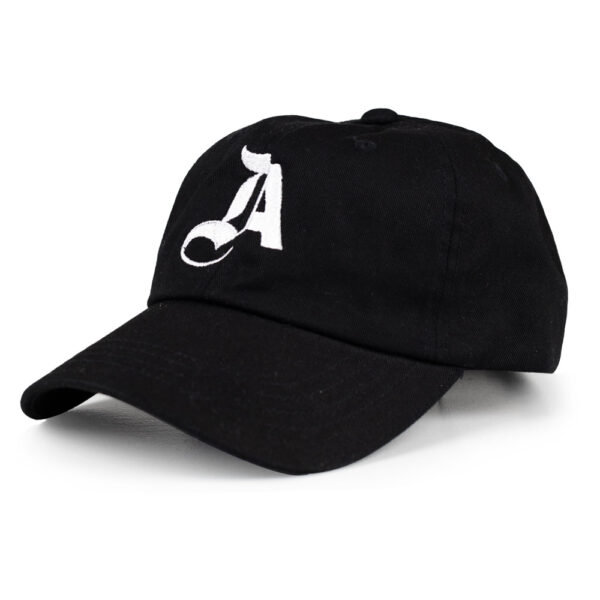 «A» Flexible Black Hat