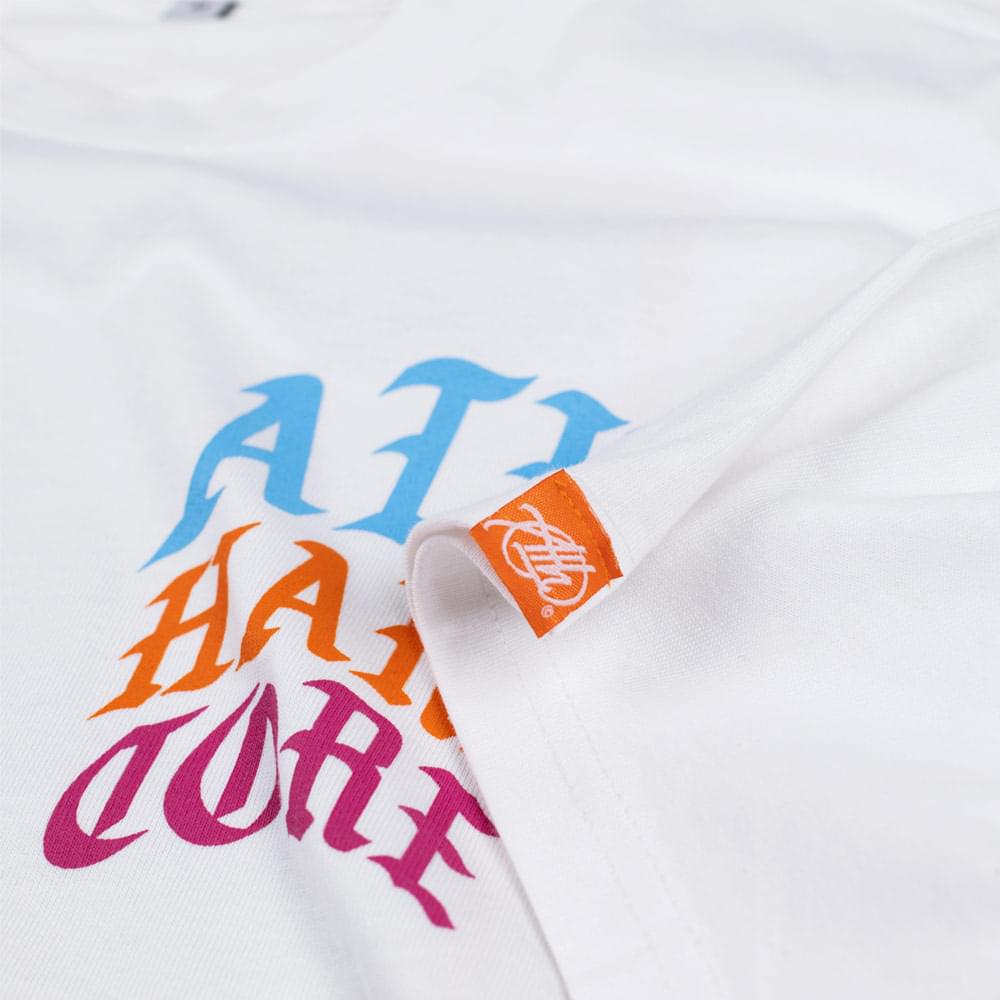 “Ath Tag” White T-Shirt - Athens Hardcore