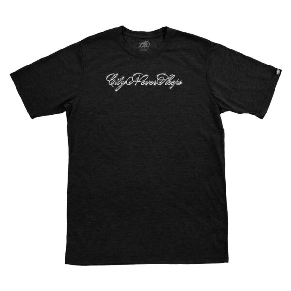 “Chrome Logo” Black T-Shirt