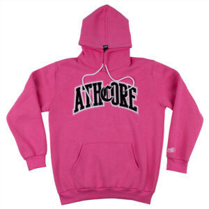 "Athcore” Sugar Pink Hoodie