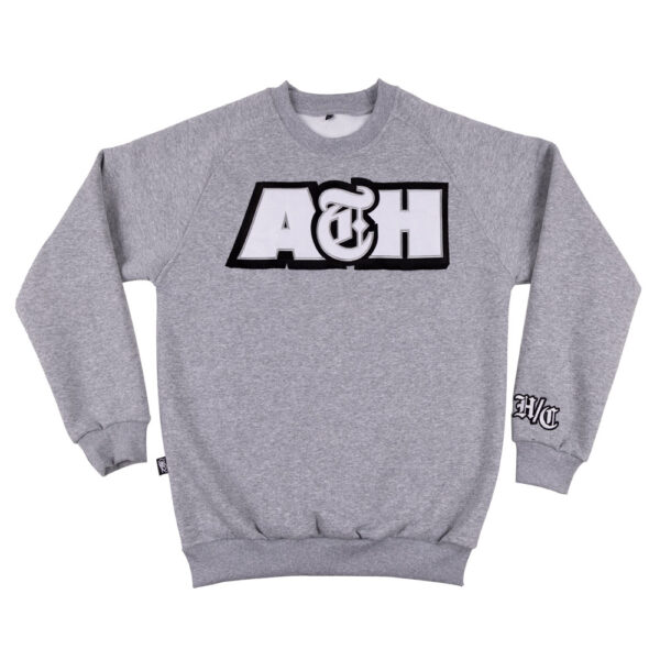 ”ATH” Grey Crewneck
