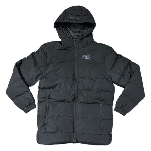 "Ath Logo" Parka Puffer Jacket