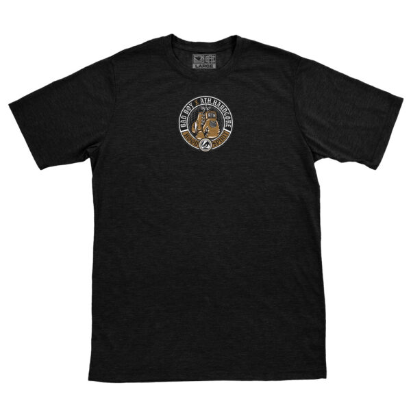 “Athens Hardcore x Bad Boy - Boxing” black T-Shirt - Athens Hardcore