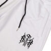 “Ath Calligraphy” White Shorts - Image 3
