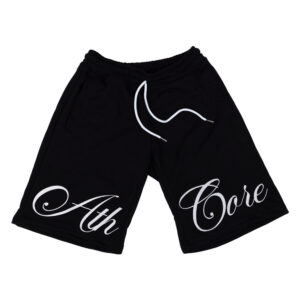 “Athcore” Black Shorts