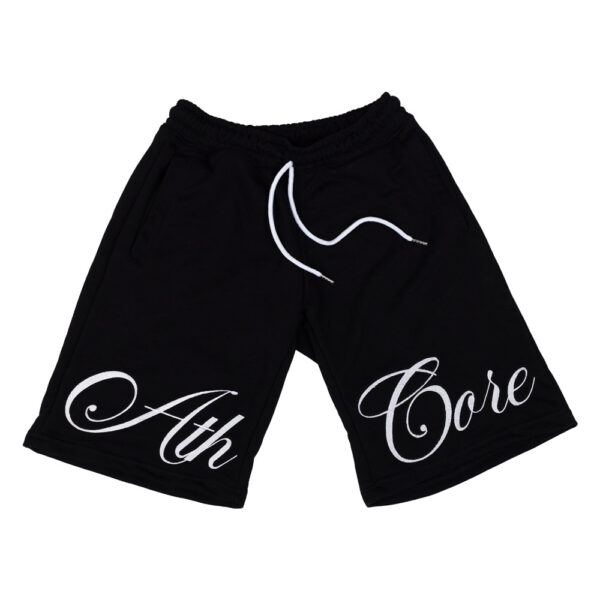 “Athcore” Black Shorts