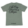 ”Athens Gothic” Sage T-Shirt - Image 2