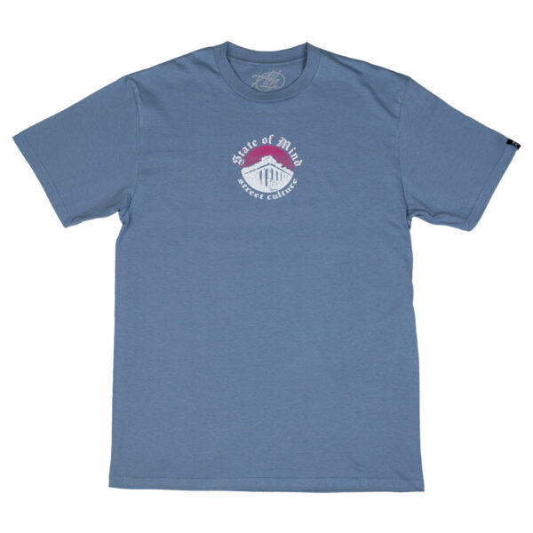 ”State Of Mind” Stone Blue T-Shirt
