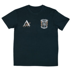 ”Street School” Petrol Green Oversized T-Shirt