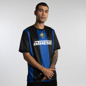 ”Hardcore F.C” Blue-Black Jersey