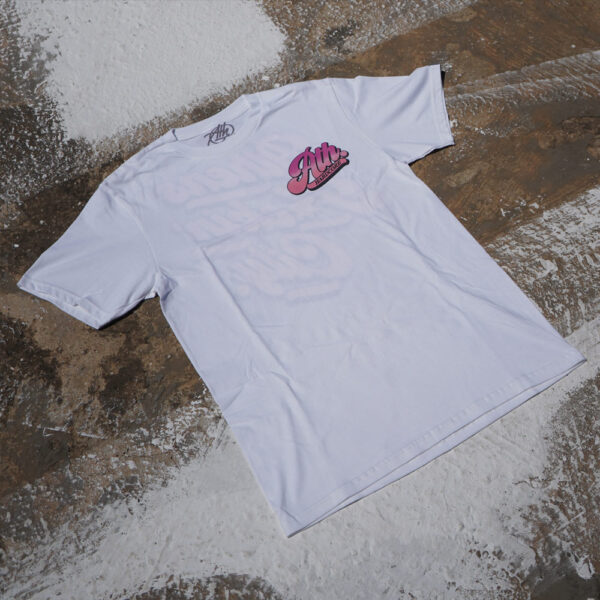 "Ath throw" White T-shirt