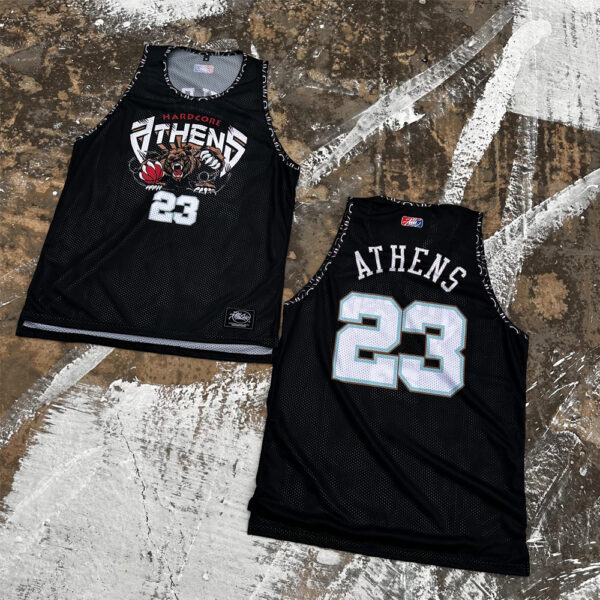 "Grizzle" Black Jersey