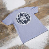"Worldwide" Light Grey T-shirt - Image 2