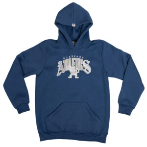 "Hardcore Athletics" Navy Blue Hoodie