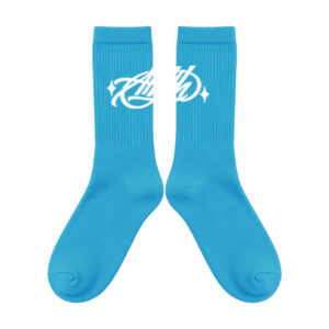 "Ath Logo" Blue Mint Socks