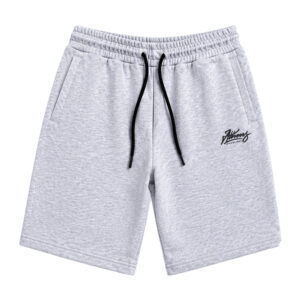 "Logo" Light Grey Shorts