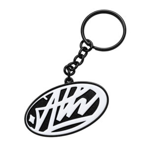 "Ath" logo NFC keychain